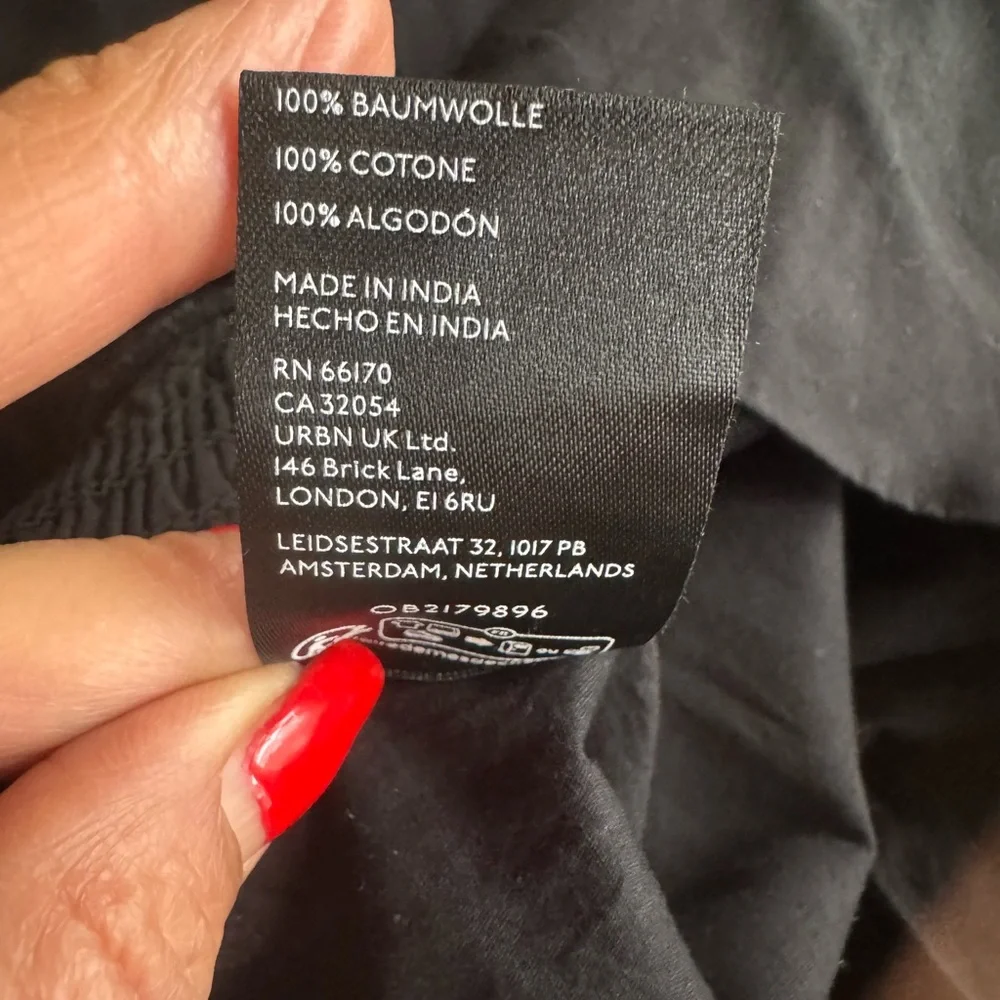 Maeve‎ Black Puff Sleeve Dress XL